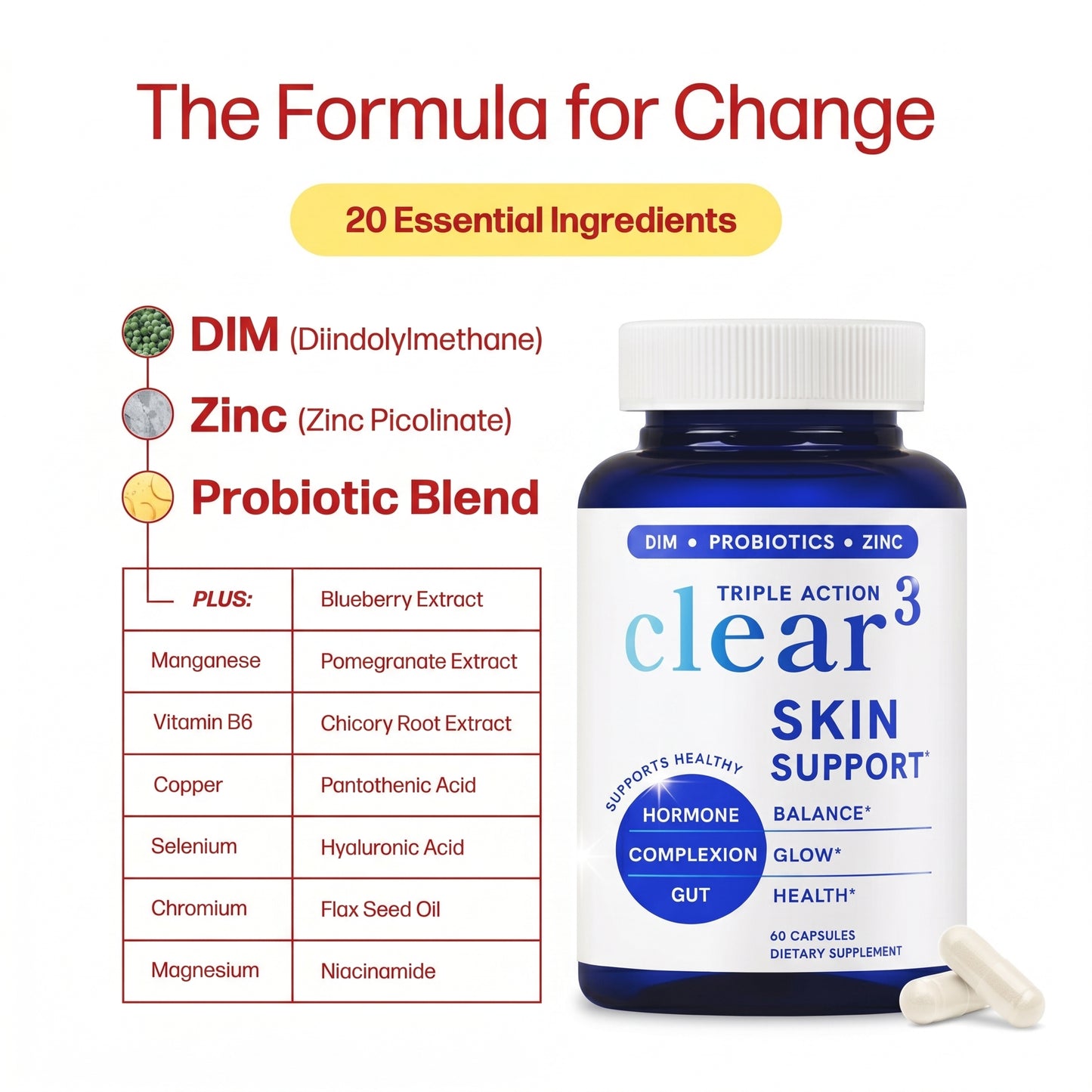 MagicElixir™ Clear Skin Capsules